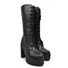 Altercore - Alexa Vegan Bottes de plateforme - Noir Product image